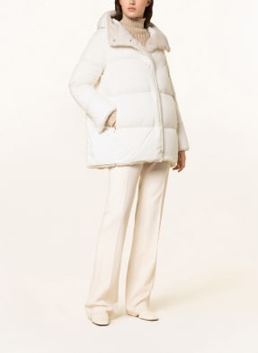 HERNO Down jacket with faux fur