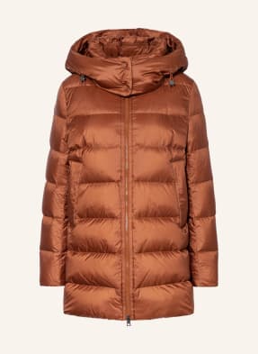 MARC CAIN Quilted jacket with detachable hood