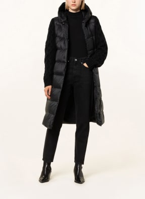 IQ STUDIO Down coat ADRIANNE in mixed materials