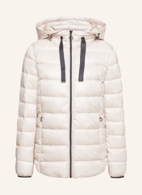 ESPRIT Quilted jacket with detachable hood