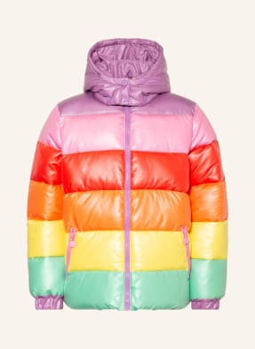 STELLA McCARTNEY KIDS Steppjacke mit abnehmbarer Kapuze