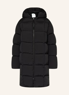 CLOSED Quilted coat with removable hood 