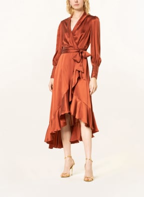 ZIMMERMANN Wrap dress made of silk