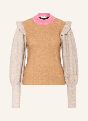 BAUM UND PFERDGARTEN Pullover CAMRYN mit Alpaka und Volants