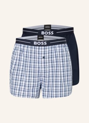 BOSS 2er-Pack Web-Boxershorts 