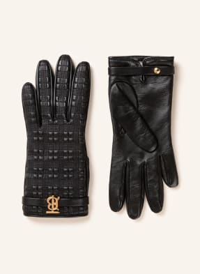 BURBERRY Leather gloves