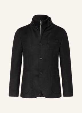 JOOP! Tailored jacket HECTAR slim fit in mixed materials with detachable trim