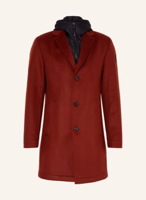JOOP! Wool coat MAILOR with removable trim
