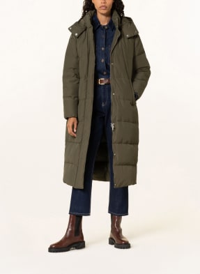 POLO RALPH LAUREN Oversized down coat with removable hood