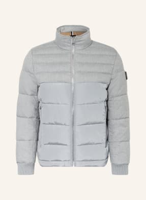 BOSS Quilted jacket CATO in mixed materials 