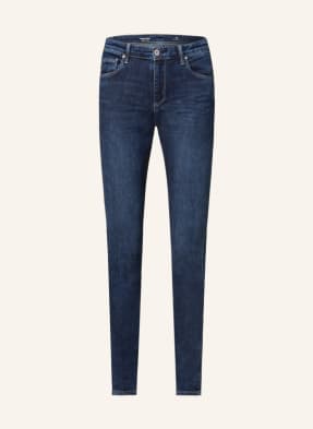 Damen Bekleidung Jeans Röhrenjeans AG Jeans Denim Farrah High Rise 7/8-Jeans Skinny in Blau 