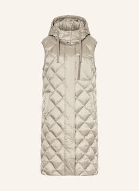 FUCHS SCHMITT Quilted vest with removable hood