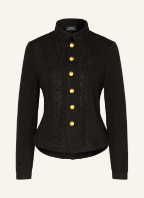POLO RALPH LAUREN Jersey blazer with embroidery