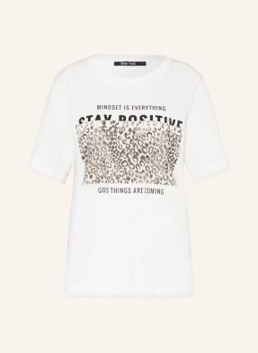 MARC AUREL T-Shirt mit Schmucksteinen