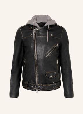 ALL SAINTS Lederjacke CHARTER