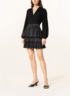 CLAUDIE PIERLOT Kleid ROMANCE in Wickeloptik mit Plissees