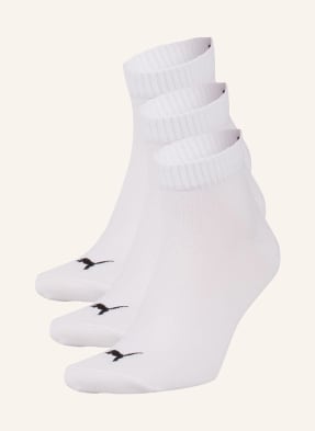 PUMA 3-pack socks QUARTERS