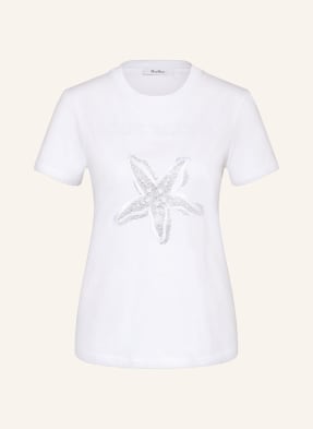 Max Mara T-shirt ELGAR z ozdobnymi kamykami
