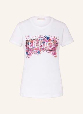 LIU JO T-Shirt mit Schmucksteinen