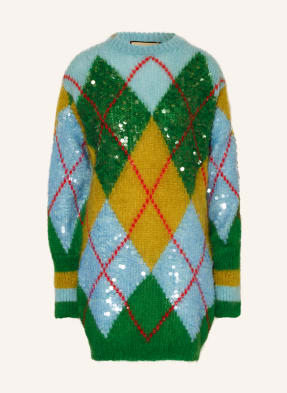 GUCCI Sweater with mohair and sequins