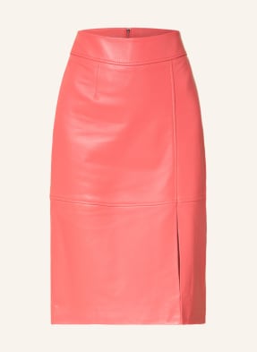 BOSS Leather skirt SETORA