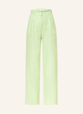 BRAX Wide leg trousers MAINE with linen