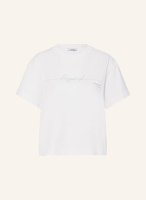 PESERICO T-Shirt mit Schmucksteinen