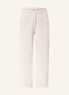 GITTA BANKO Knit trousers in jogger style with cashmere