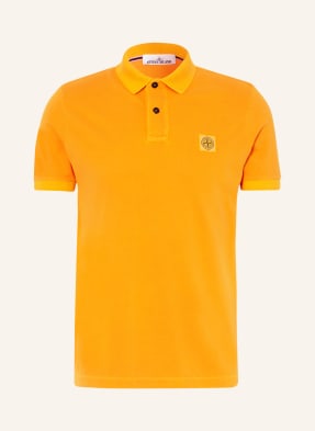 STONE ISLAND Piqué-Poloshirt Slim Fit