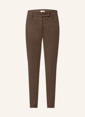 LAUREN RALPH LAUREN Leather trousers in brown | Breuninger