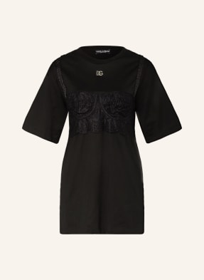 DOLCE & GABBANA T-shirt with lace