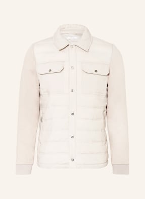 REISS Quilted jacket RODDIE in mixed materials