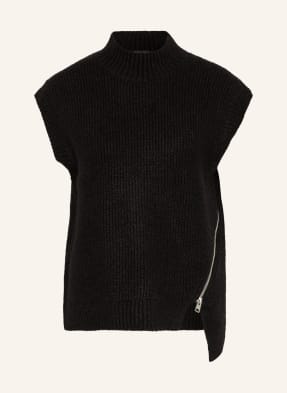 ALLSAINTS Sweater vest CASTEL with alpaca