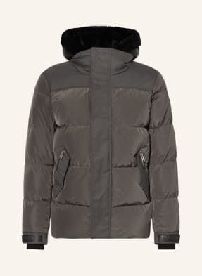 Mackage Down jacket RILEY with sheepskin trim 