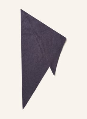 SEEBERGER Trojúhelníkový šátek s alpakou a třpytivou přízí
