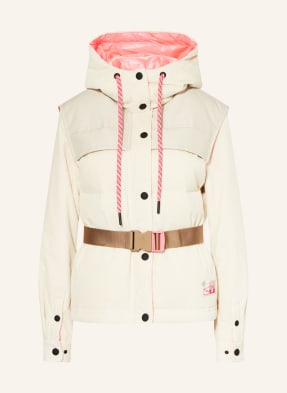 MONCLER GRENOBLE Down jacket TETRAS with detachable hood and sleeves