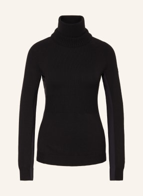 MONCLER GRENOBLE Turtleneck sweater in mixed materials