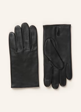 BOSS Leather gloves GLOVE