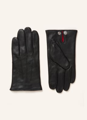 BOSS Lederhandschuhe HELKOP in schwarz | Handschuhe