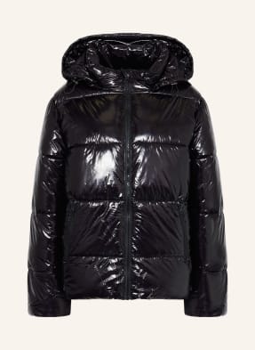 NEO NOIR Quilted jacket with detachable hood