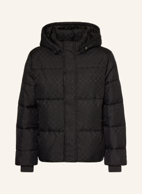 DAILY PAPER Quilted jacket with detachable hood