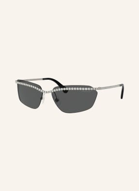 SWAROVSKI Okulary przeciwsłoneczne SK7001 z ozdobnymi kamykami