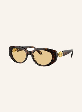 CHANEL Cat-eye sunglasses in c622t6 - black/gold mirrored
