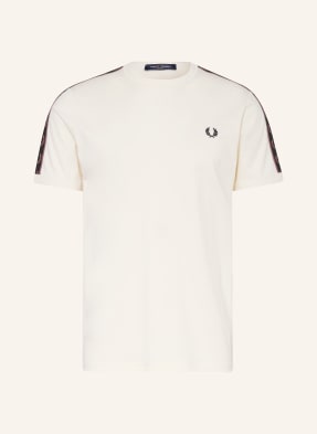 FRED PERRY T-shirt with tuxedo stripes 