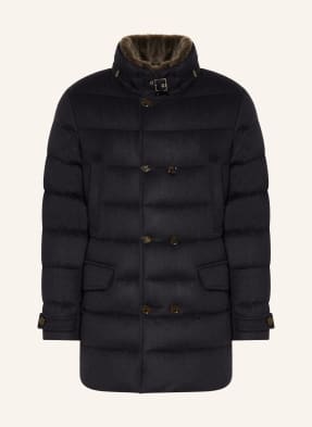 MOORER Down jacket ZARBO with real fur