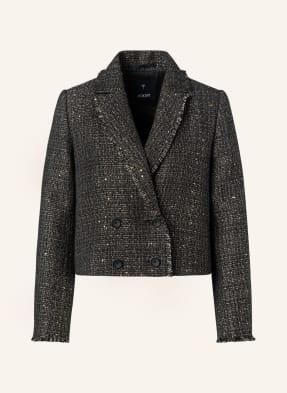 JOOP! Tweed jacket with sequins and glitter thread