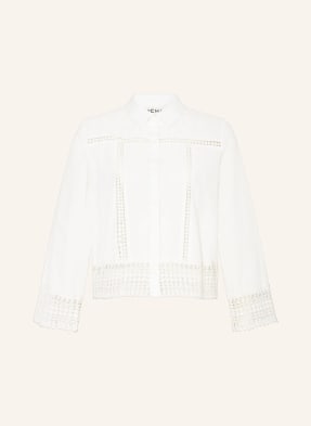 ICHI Shirt blouse IHHILAVA with crochet lace