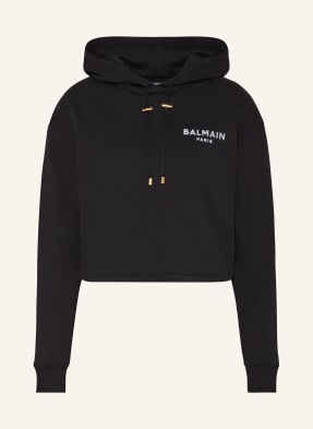 BALMAIN Cropped hoodie
