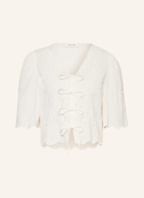 FABIENNE CHAPOT Shirt blouse STERRE with broderie anglaise