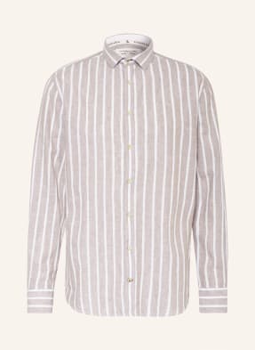 COLOURS & SONS Shirt comfort fit with linen